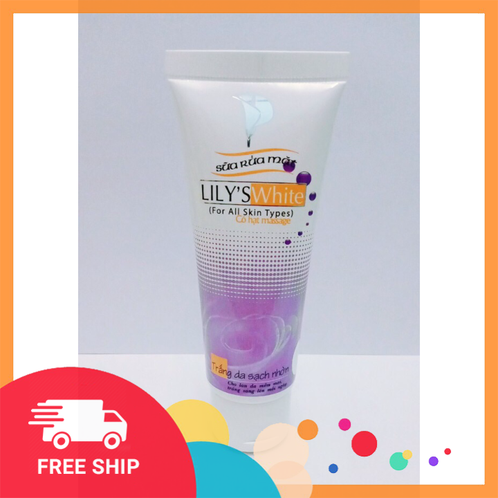 [HCM]Sữa rửa mặt lilys white cleanser trắng da sạch nhờn
