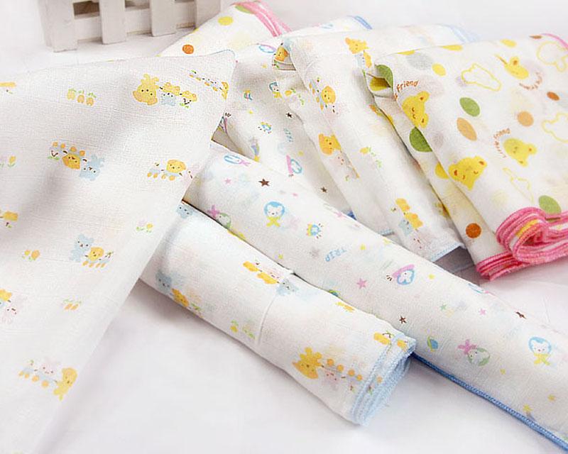 Khăn xô sữa hoa văn xuất nhật cho bé