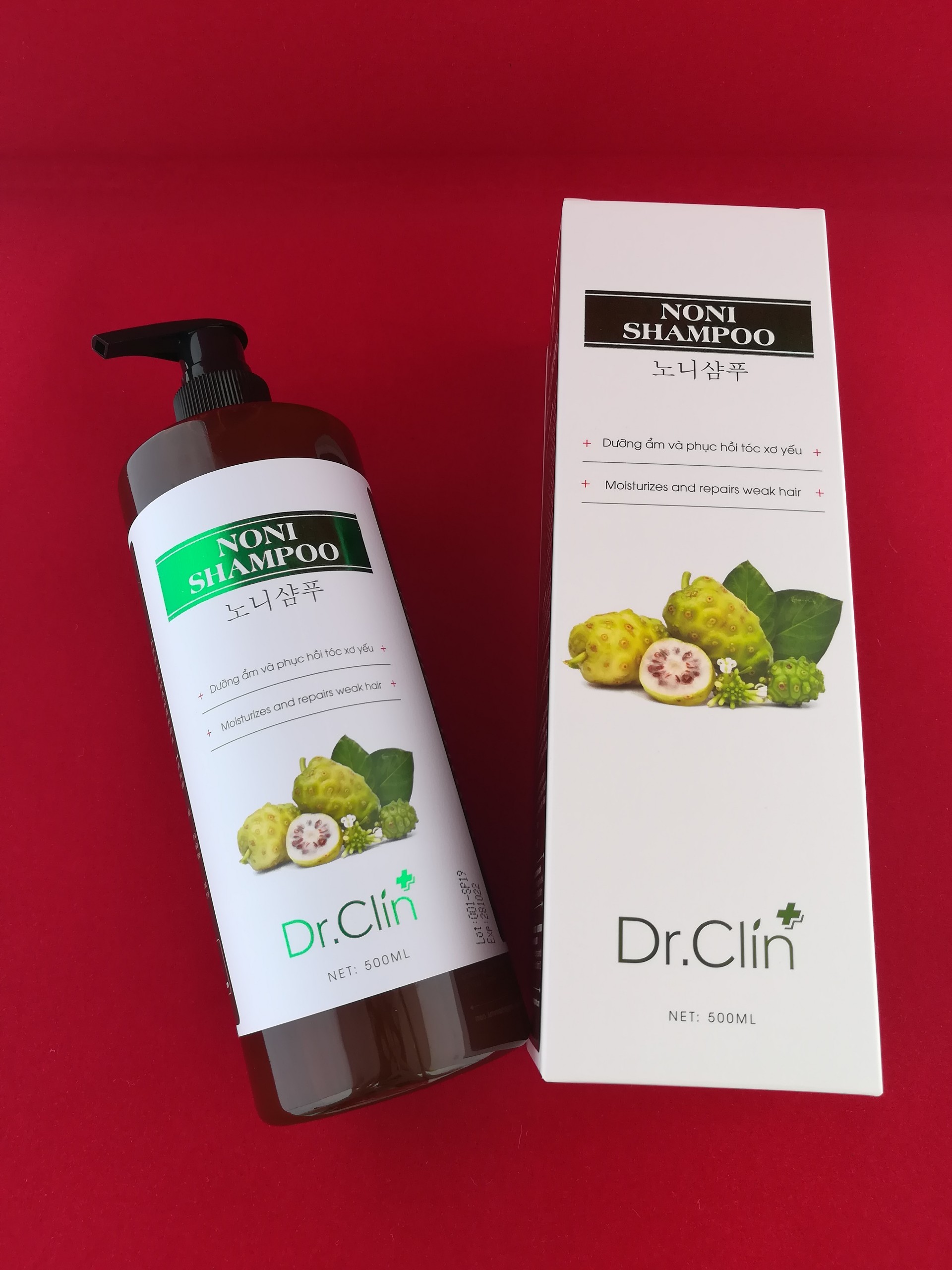 [HCM]Dầu Gội Tinh Chất Trái Nhàu Noni Shampoo 노니샴푸 (3 in 1)