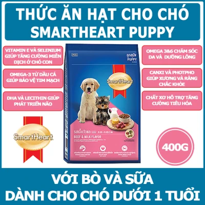 Thức ăn cho chó con Smartheart Puppy - Thái Lan - 400g