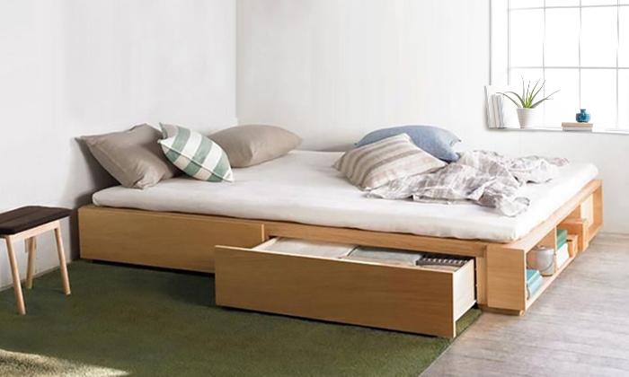 GIƯỜNG NGỦ CÓ HỘC KÉO BD001 - STORAGE BED