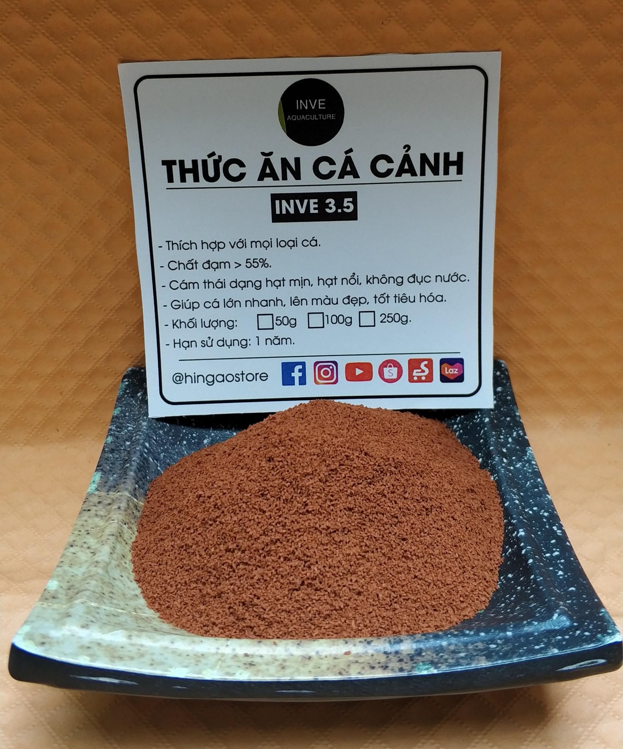 Cám Thái INVE NRD 3/5 - Thức Ăn Cao Cấp Cho Cá Cảnh