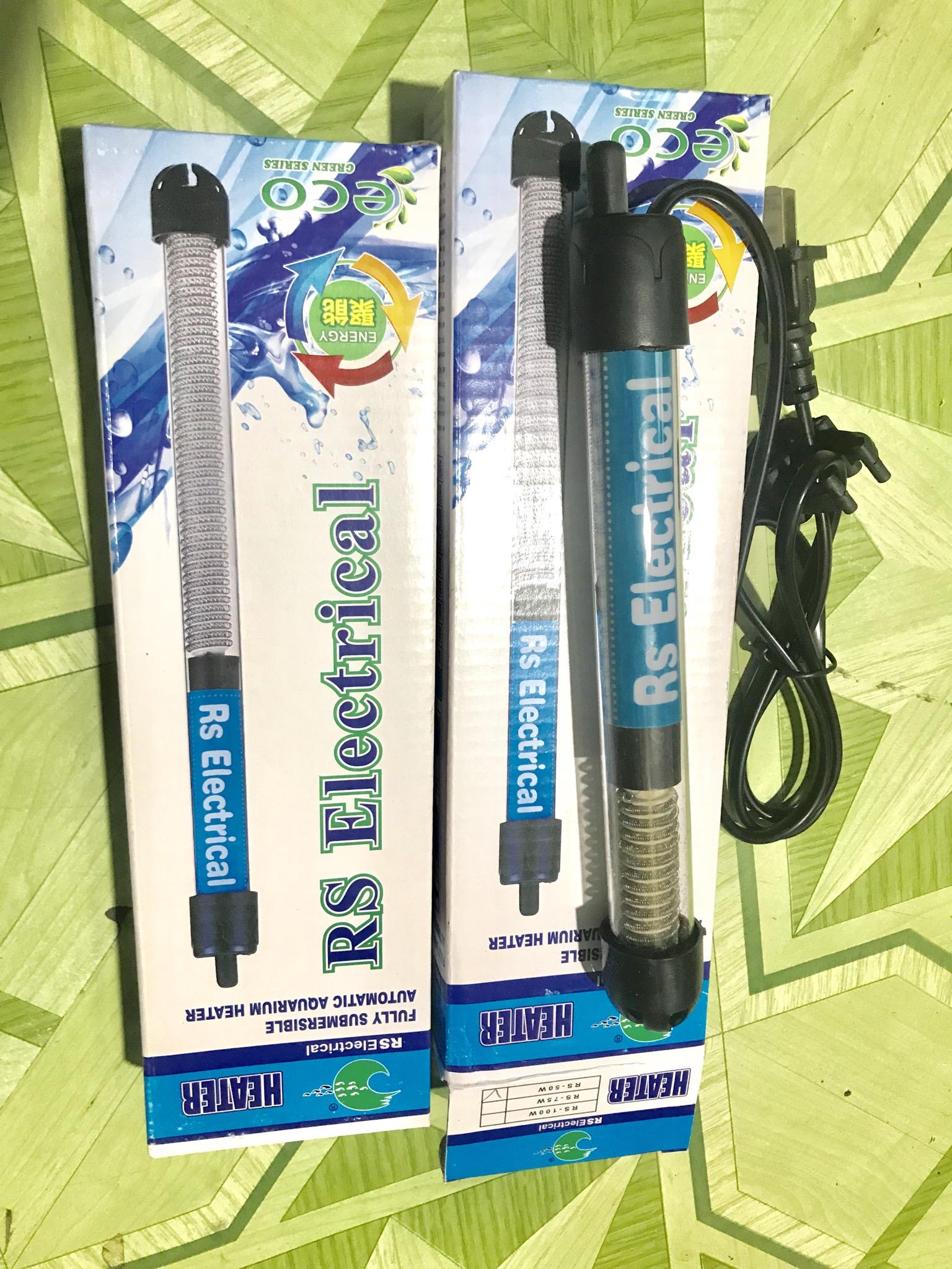Cây sưởi RS 25W cho bể cá, bể rùa