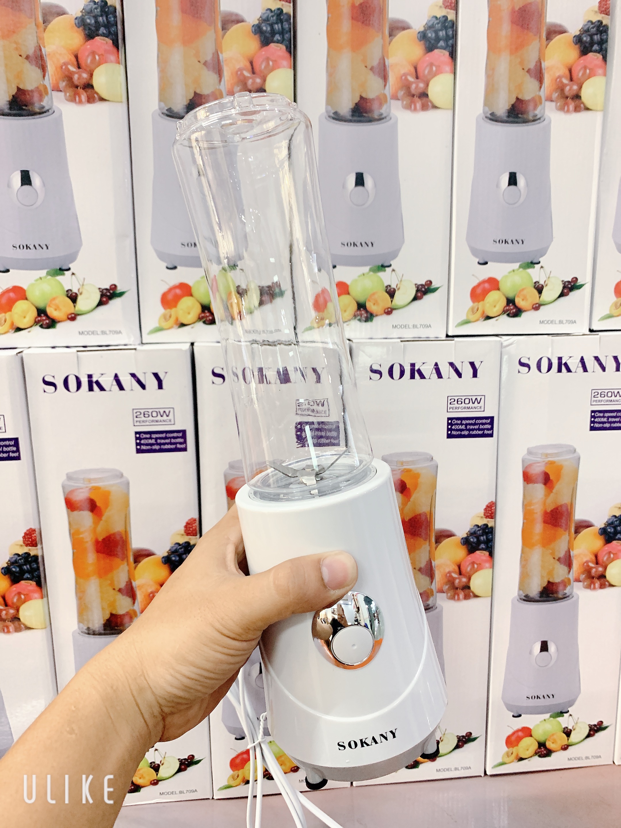MÁY XAY SINH TỐ CẦM TAY SOKANY 709A