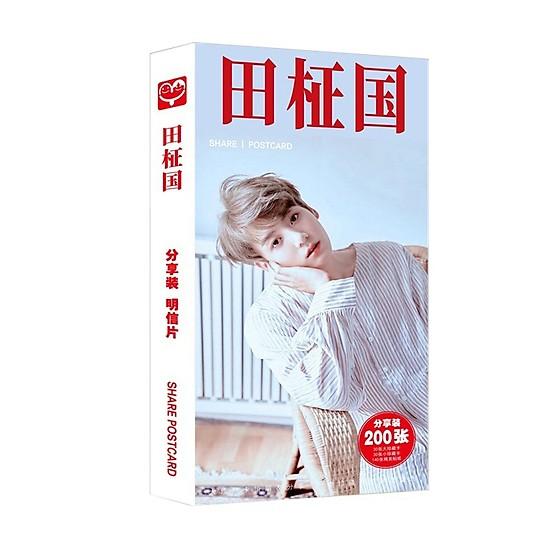 [HCM]Hộp postcard BTS JungKook (30 postcard + 30 lomo + 120 hình dán)