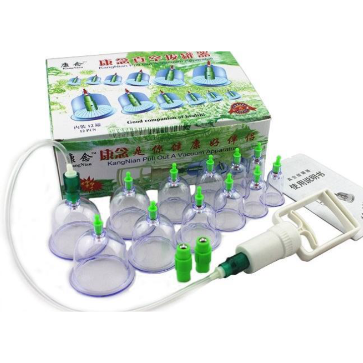 Bộ Giác Hơi Không Dùng Lửa 12 Món [Tiện Lợi An Toàn]