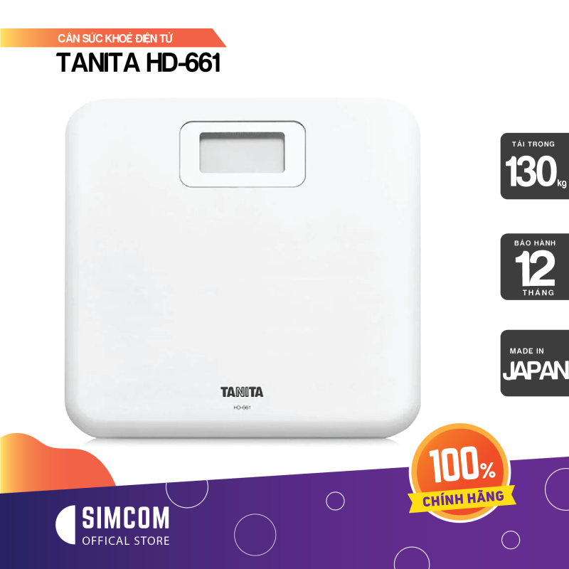 Cân sức khỏe điện tử TANITA HD-661