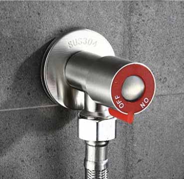 Van góc van khoá chia nước van giảm áp lực nước