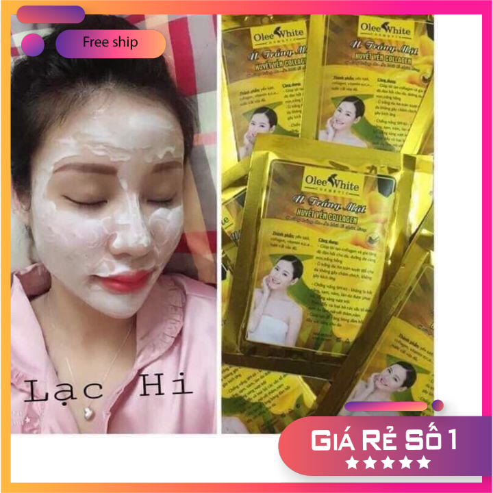 Ủ trắng mặt huyết yến collagen chính hãng
