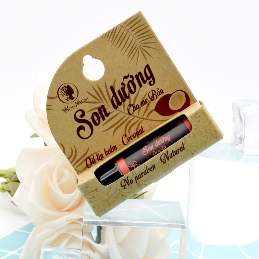 Son dưỡng môi Wonmom cho mẹ bầu ( Thỏi 5g)