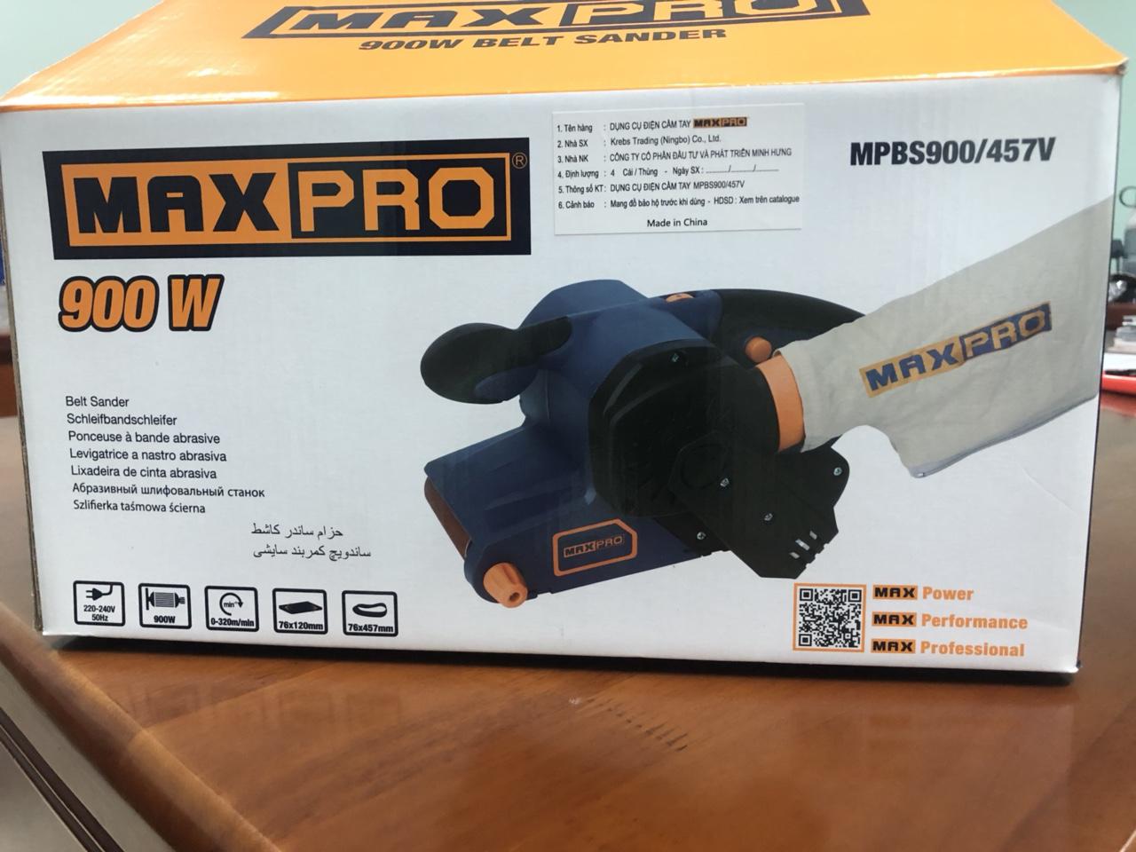 [HCM]Máy chà nhám tăng 900W MAXPRO MPBS900/457V