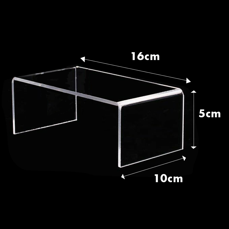 [HCM]Kệ Mica Chữ U (NHỎ) - Dày 3 & 5 Ly