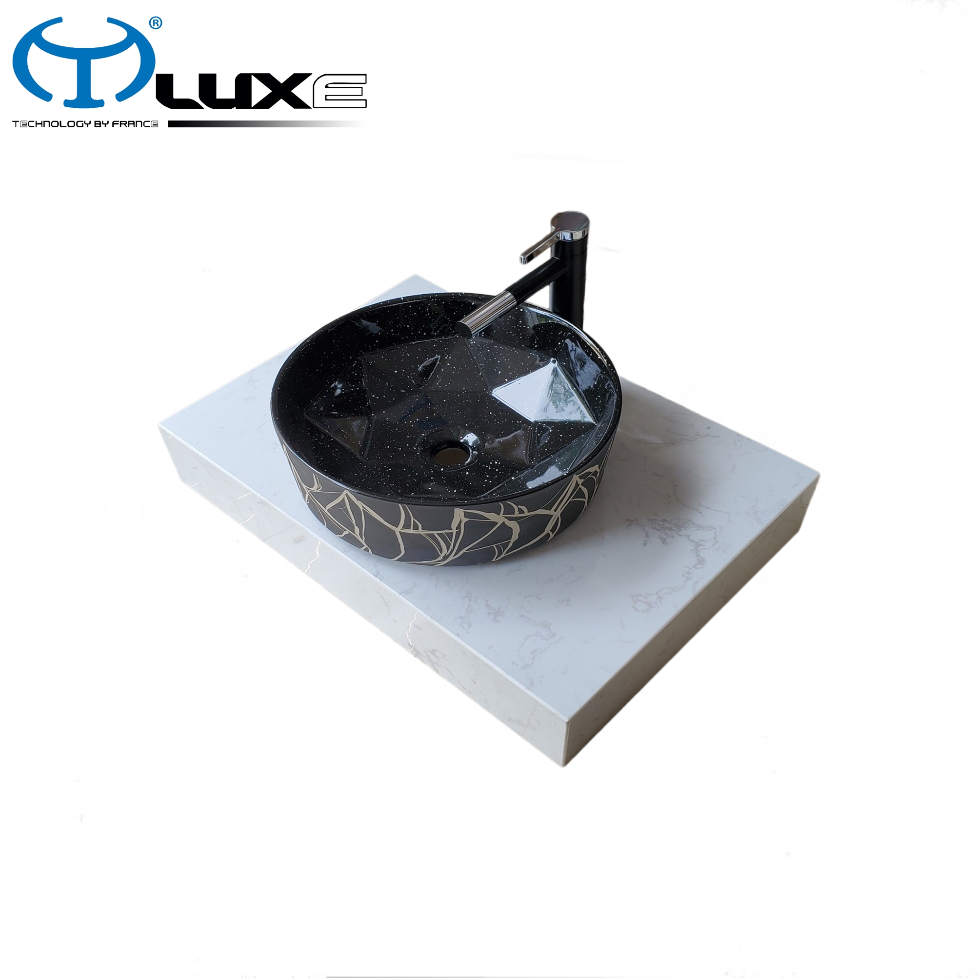 Vòi Lavabo cao cấp Luxe V8001