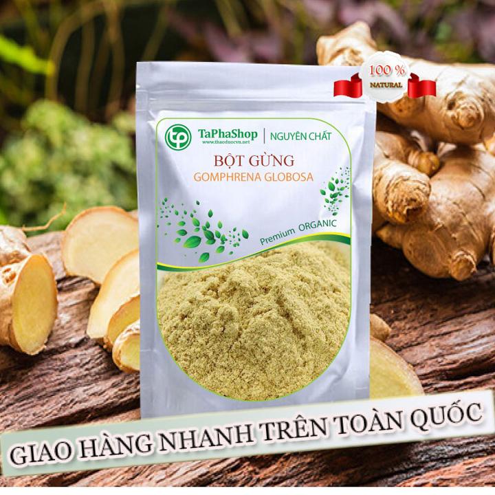Bột gừng nguyên chất 500gr - Thảo Dược Tấn Phát