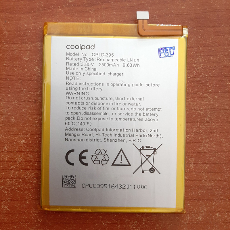 Pin điện thoại Coolpad R108 Zin