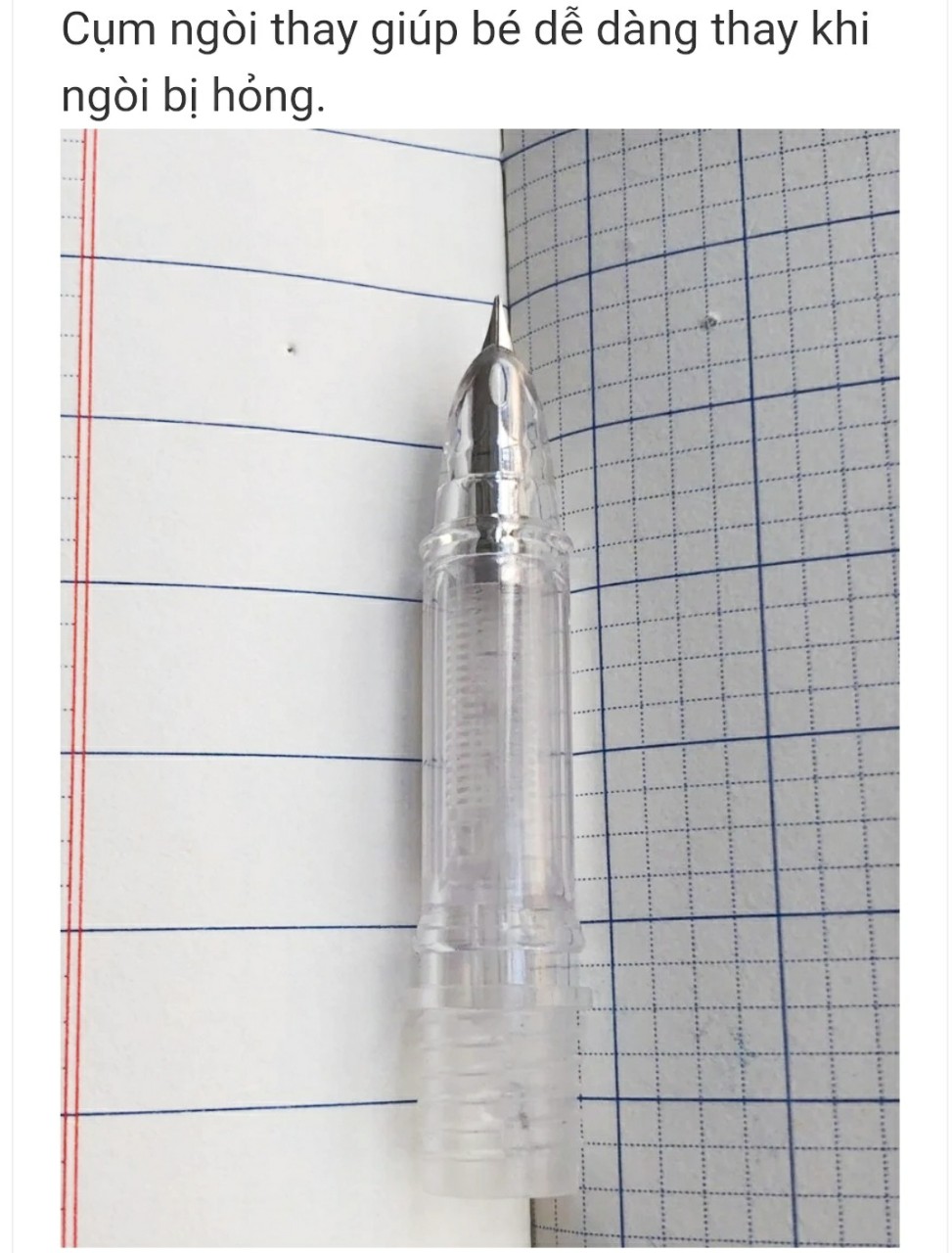 Cụm ngòi kim tinh lá tre thay thế cho bút CD-103