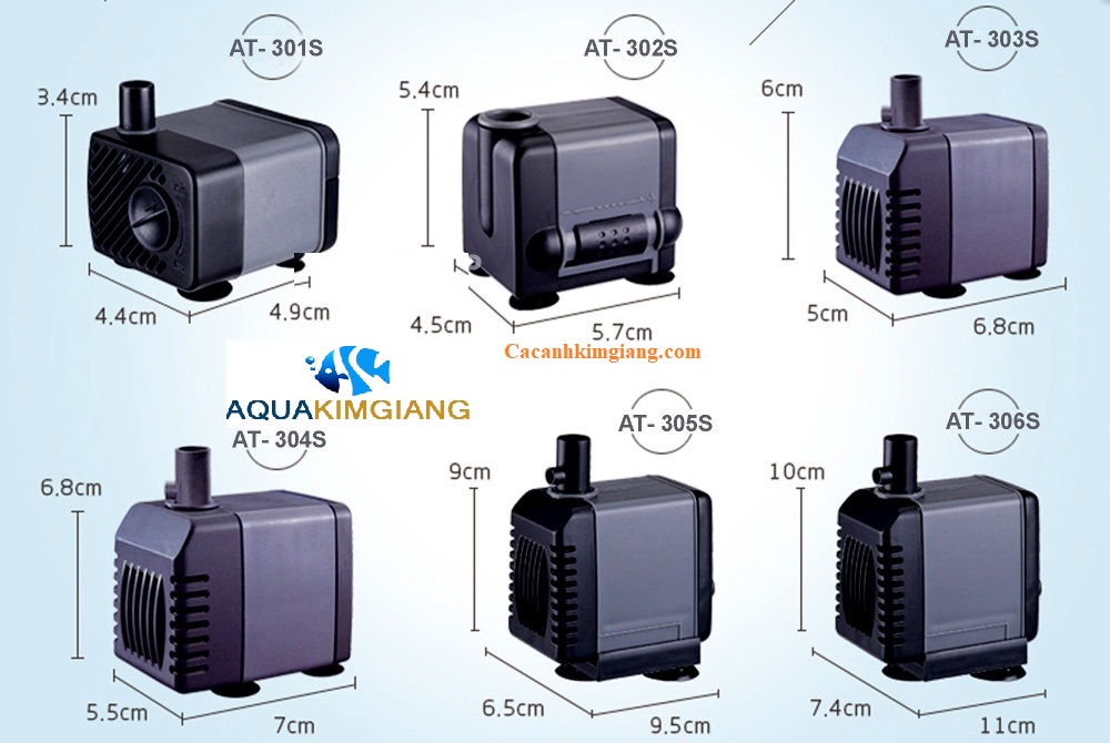 Máy bơm nước bể cá cảnh atman AT 301s