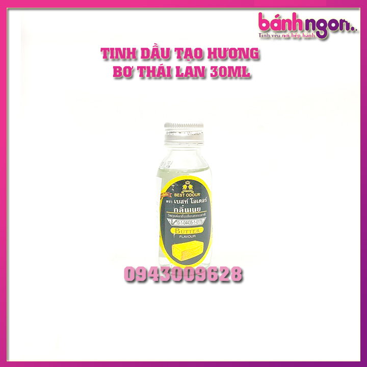Tinh chất thái best odour dùng cho thực phẩm tạo hương bơ chai 30ml