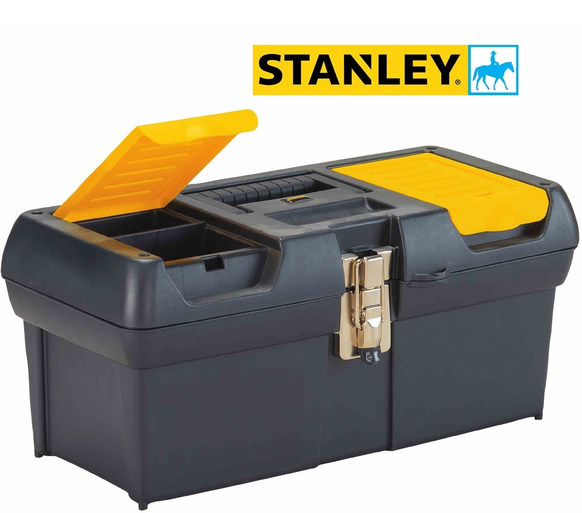 [HCM]Hộp Đựng Thùng Đựng Dụng Cụ Đồ Nghề Kim Khí 12,5inch 32cm STANLEY STST13013 ISRAEL