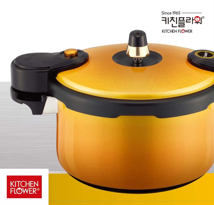  Nồi áp suất bếp từ KITCHEN FLOWER - IPC / Hàn Quốc / Hàng nhập khẩu