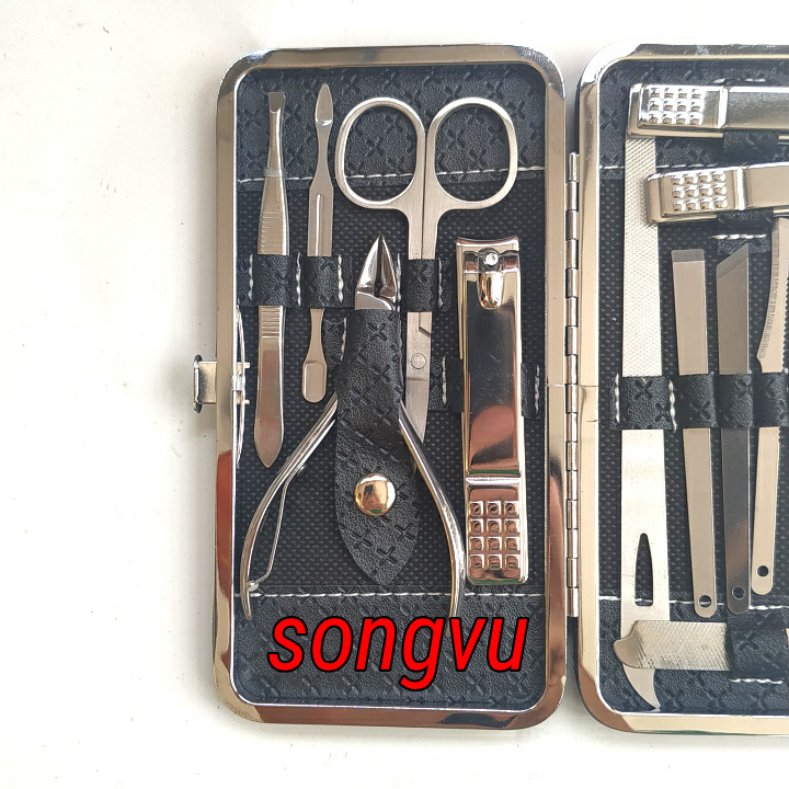 Bộ cắt tỉa móng tay móng chân 16 món