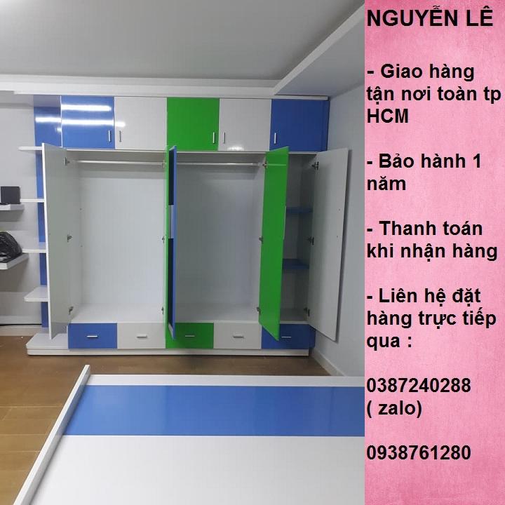 tủ nhựa size lớn cho đại gia đình 5 cửa kệ trang trí 2m4x2m2