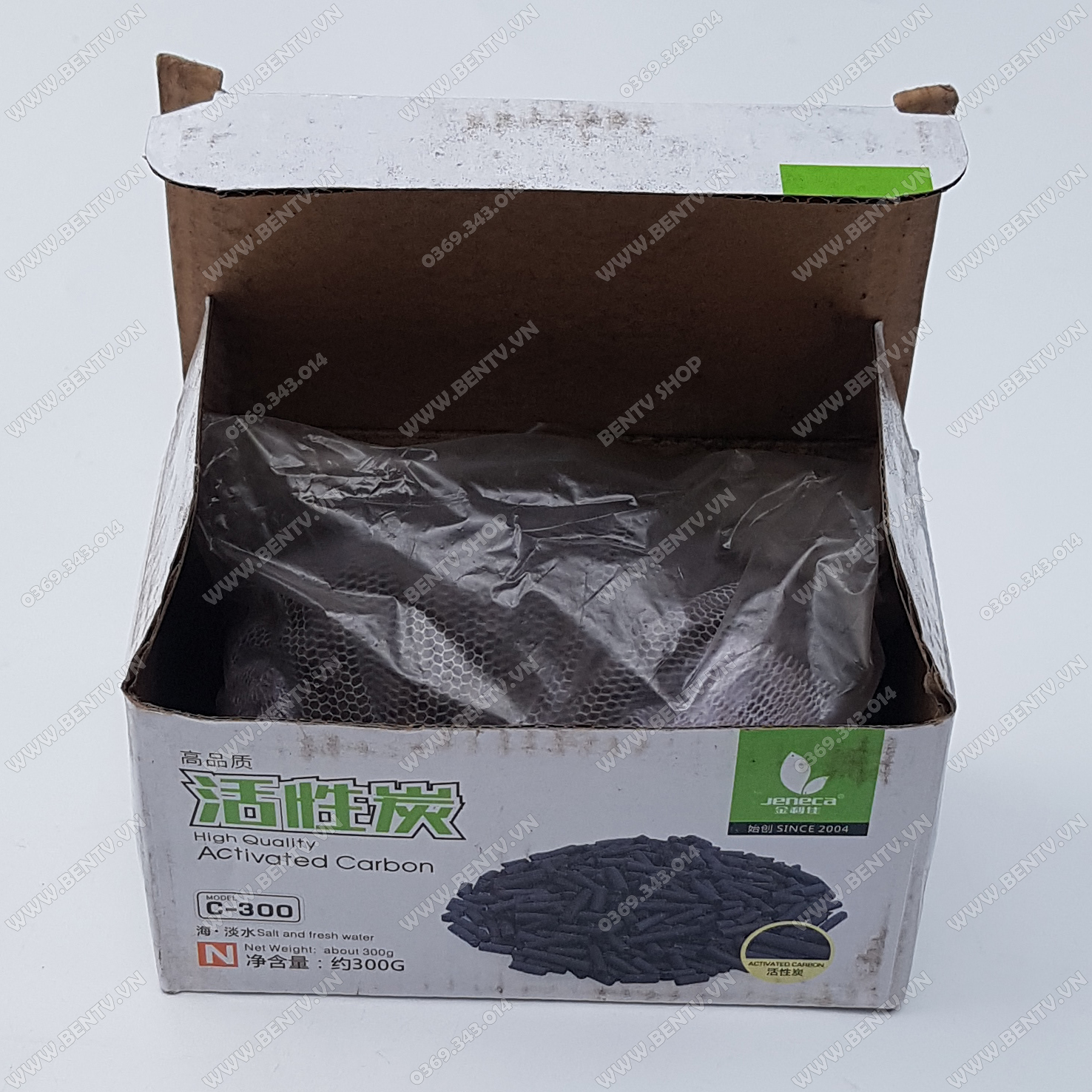 Than Hoạt Tính - Vật Liệu Lọc Bể Cá Cảnh (300g)