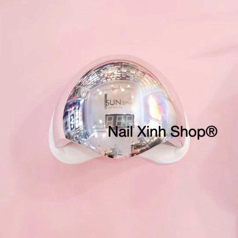 Máy hơ gel sun 5 plus UVLED 48w tráng gương,máy hơ sơn gel móng tay, phụ kiện nail chuyên dụng nail salon