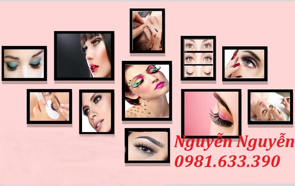 BỘ 11 TRANH PHUN XĂM, NỐI MI, SPA