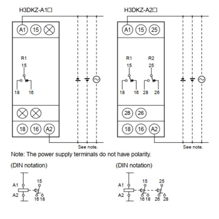 TIMER OMRON H3DKZ-A1