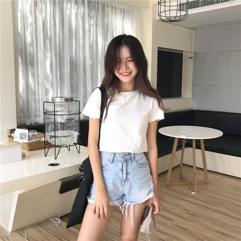 Áo thun nữ, áo thun croptop nữ, áo thun croptop tay ngắn nữ thời trang nhiều màu