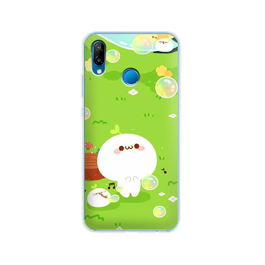 [HCM]Ốp lưng Huawei NOVA 3E - 01141 7870 CUTE14 - Silicone Dẻo