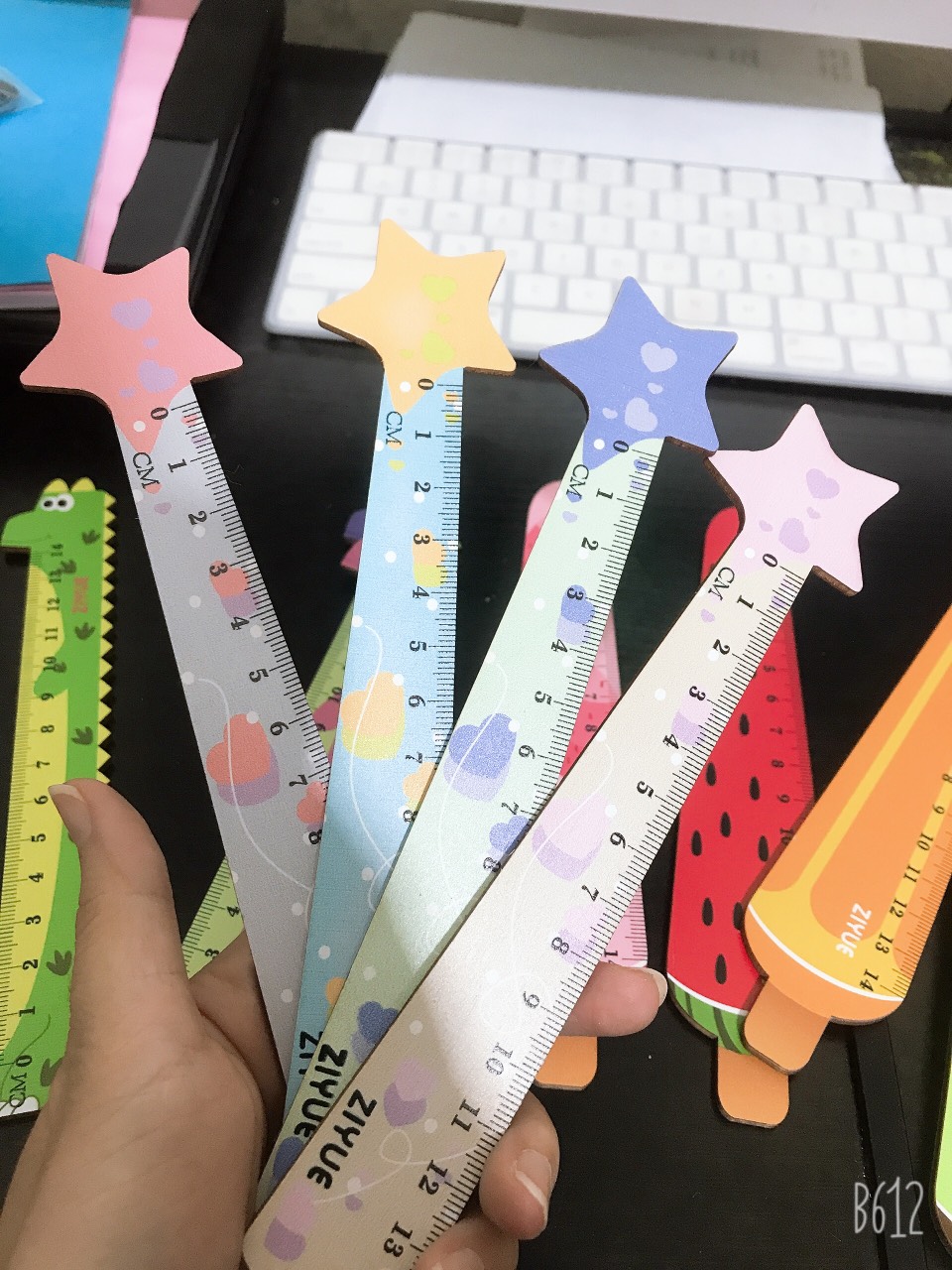 Thước Kẻ Gỗ 15cm