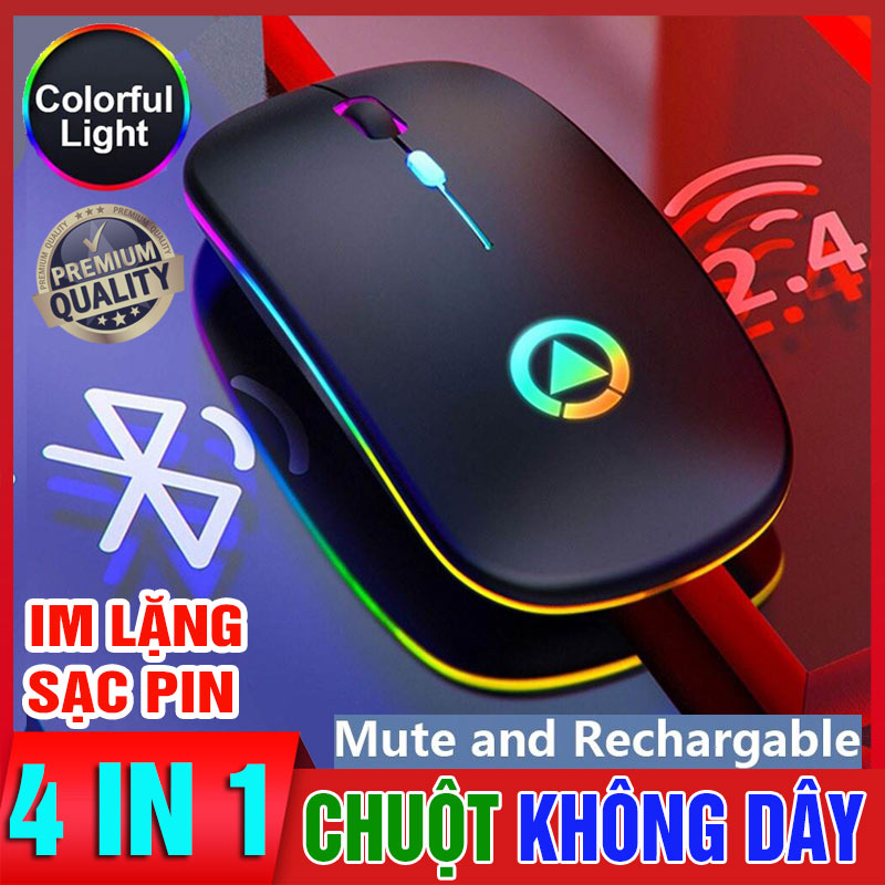 >> SO SÁNH GIÁ SẠC PIN MACBOOK KHÔNG VÀO | Shopee Lazada Sendo Tiki 4 Chuột Không Dây Sạc Pin, Kiểu Táo, Click Êm Không Âm Thanh, Led Đổi Màu, chuột không dây 2.4G Bluetooth, chuột không dây pin sạc, chuột không dây tự sạc, chuột bluetooth cho điện thoại iPhone iPad Macbook iMac Logitech Android CuuLongstore