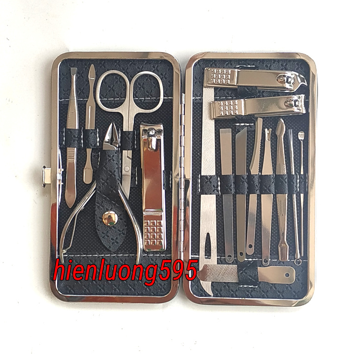 Cắt tỉa móng tay móng chân Bộ 16 món