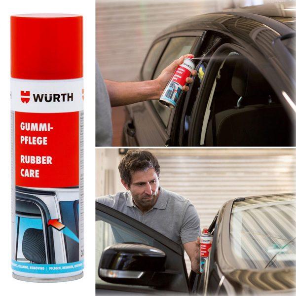 [HCM]Dung dịch bảo vệ Ron cửa cao su  Wurth  300ml