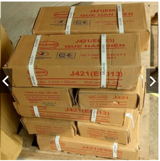 10 Que hàn sắt 3.2mm j421 Kim Tin