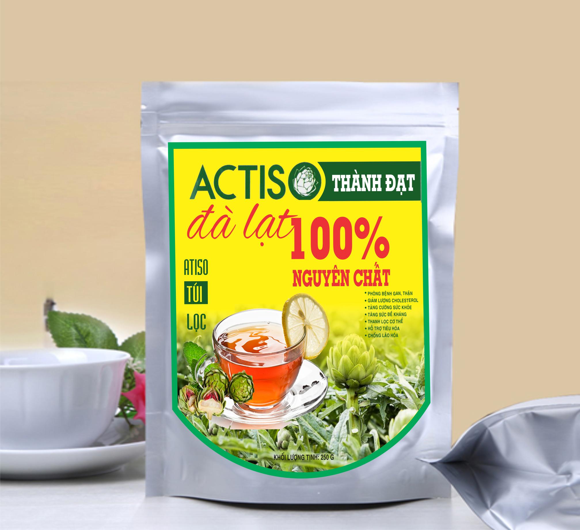 TRÀ TÚI LỌC ATISO ĐÀ LẠT NGUYÊN CHẤT