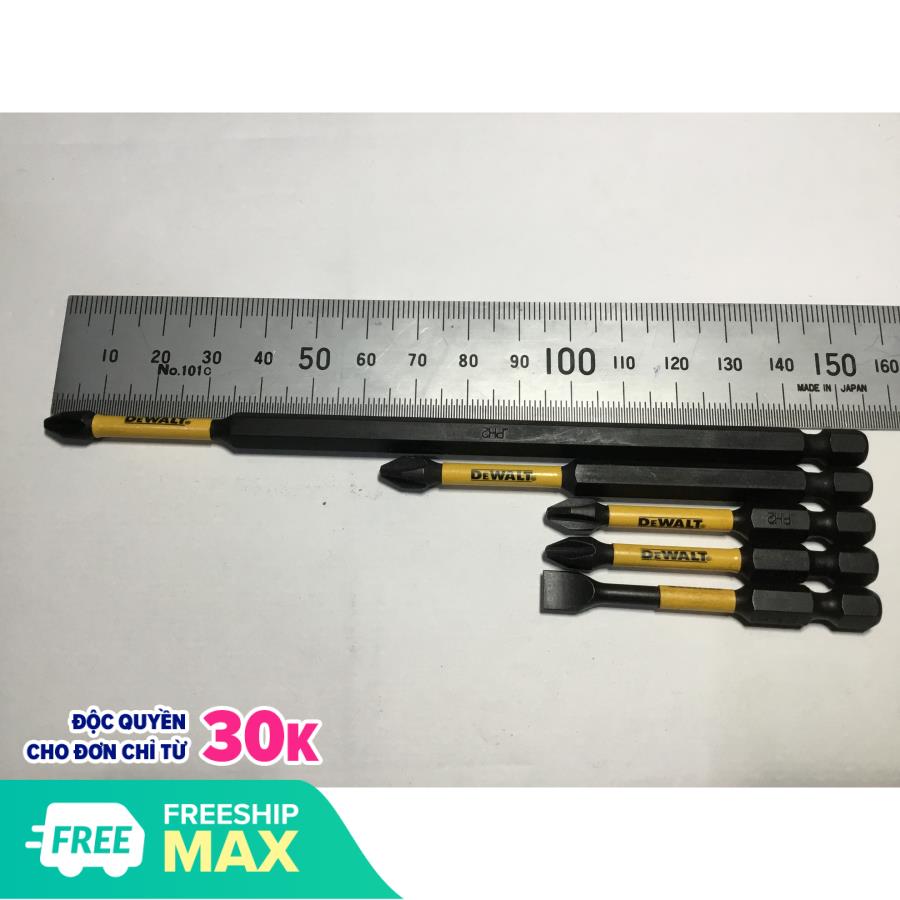 Bộ 5 mũi vít dewalt có từ ph2 nhập