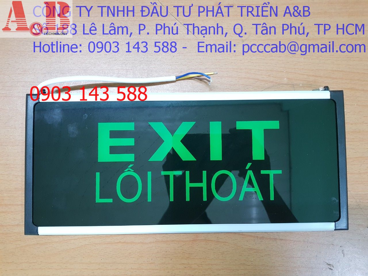 [HCM]ĐÈN EXIT LỖI THOÁT ĐÈN EXIT THOÁT HIỂM