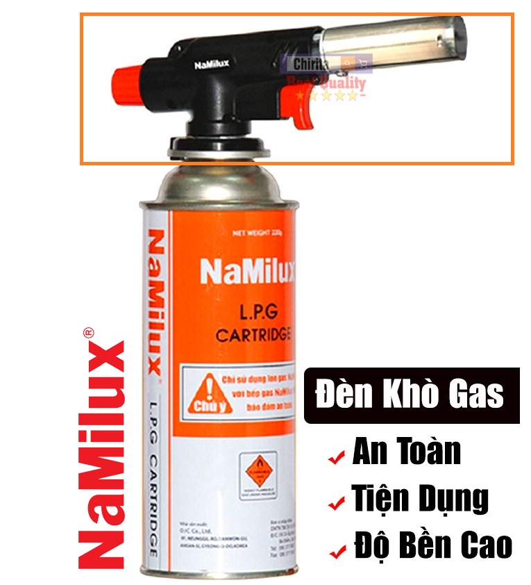 Dụng cụ đèn khò gas TS1719RN NaMilux