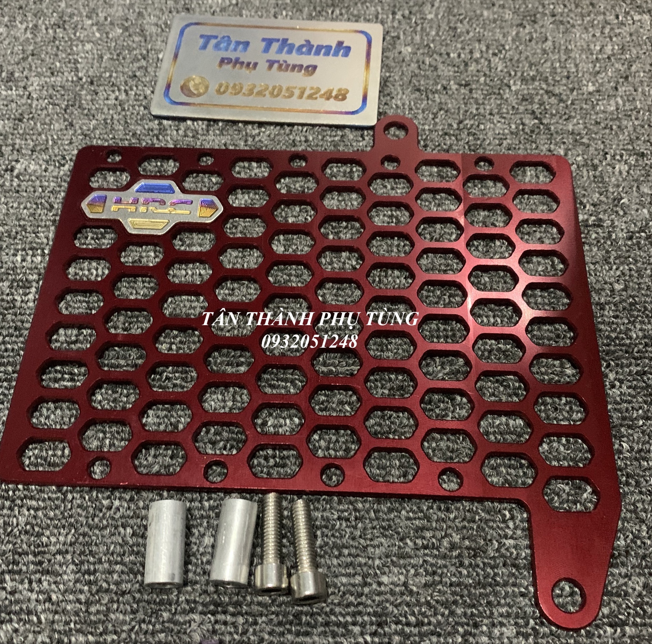 Két nước SONIC nhôm CNC Tem HRC Titan