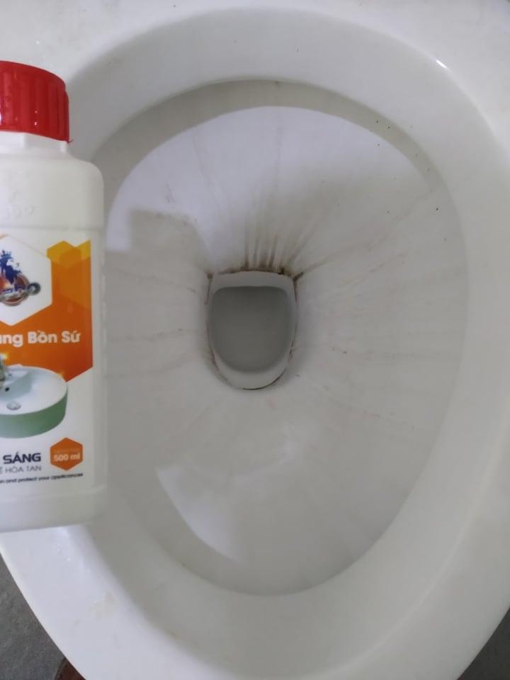 Tẩy trắng  bồn sứ, đánh bay cáu cặn lâu năm, sáng sạch như mới Sabo-S 1 Lít