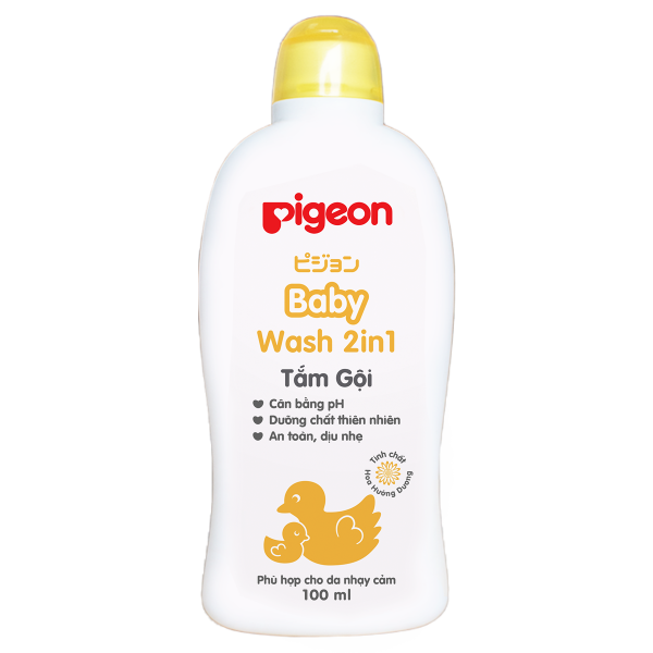 Tắm Gội Dịu Nhẹ Pigeon 100ml