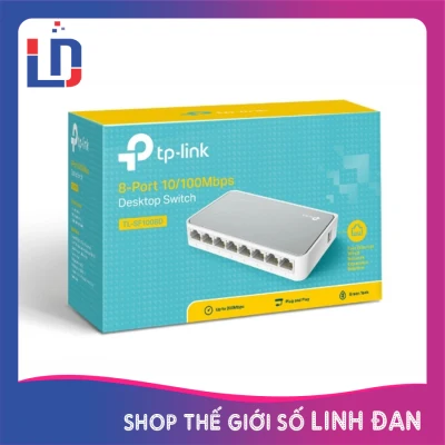 Bộ chia mạng 8 cổng TP-LINK SF1008D Switch 8 port 10/100MMbps