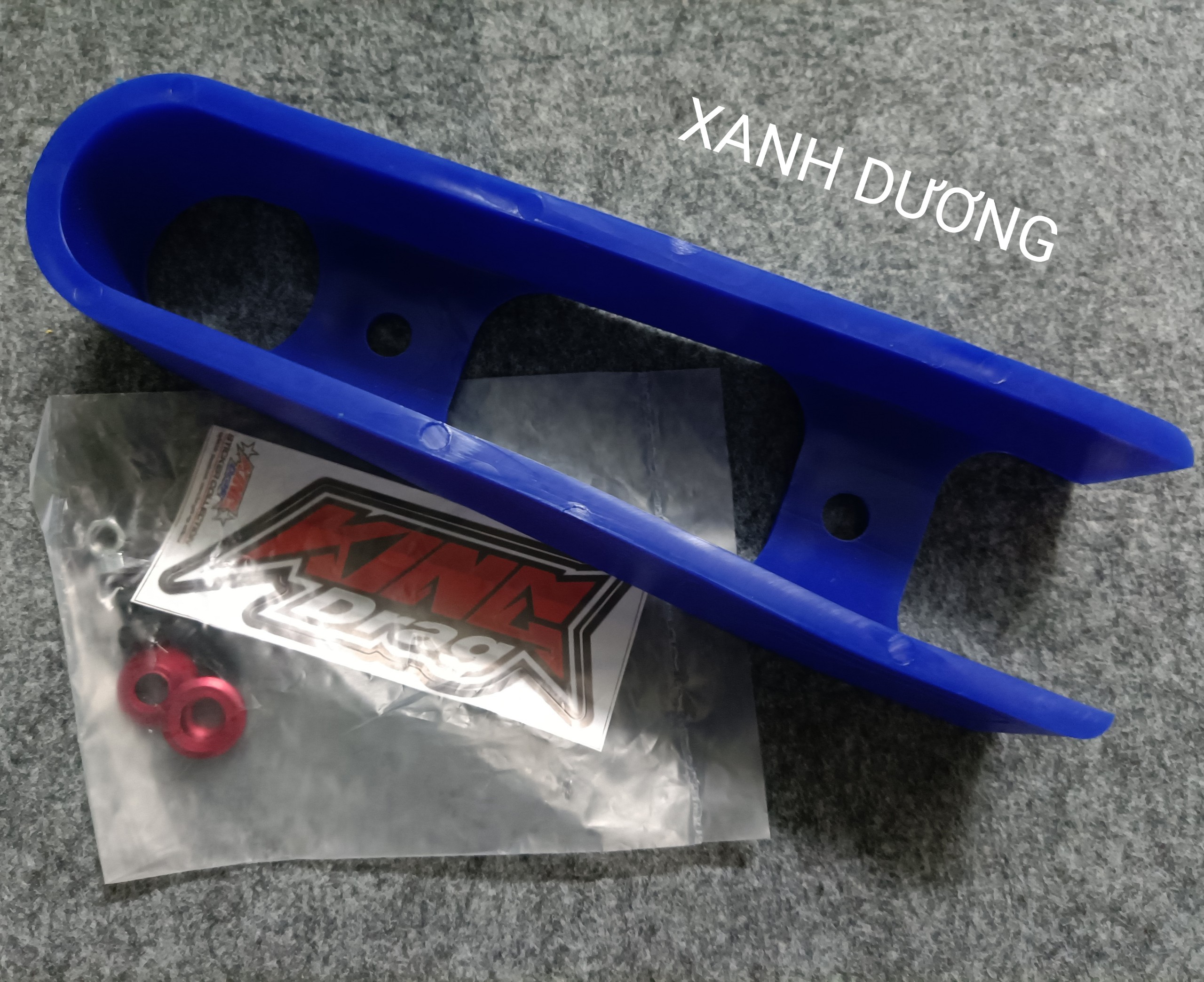 [HCM]Cao su đỡ sên xe máy - XANH DƯƠNG