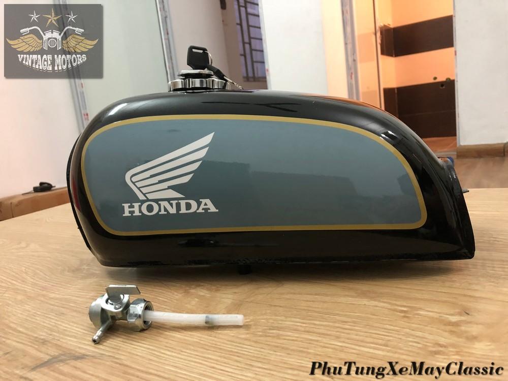 BÌNH XĂNG XE MÁY ĐỘ CAFE RACER CLASSIC - Bình Xăng CD 50