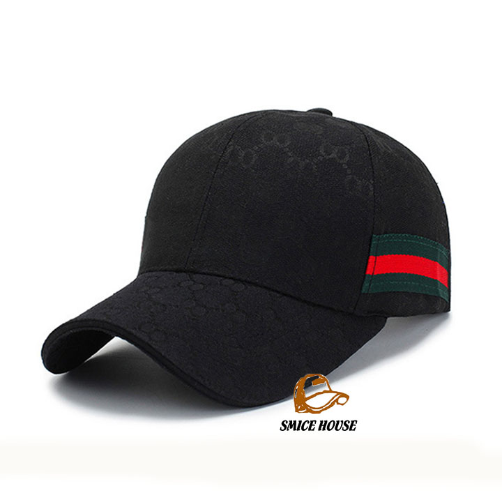 [HCM]NÓN LƯỠI TRAI GC HOA VĂN MŨ KẾT UNISEX