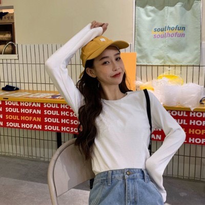 Áo thun nữ tay dài thời trang hàn quốc