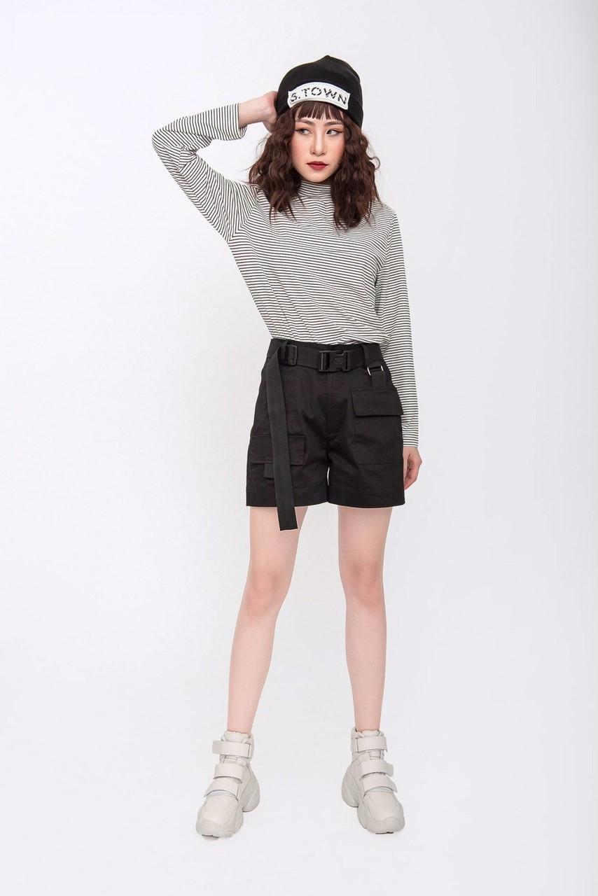 Áo thun nữ áo thun sọc áo thun nữ kẻ sọc tay dài thời trang vải cotton dày mịn siêu đẹp